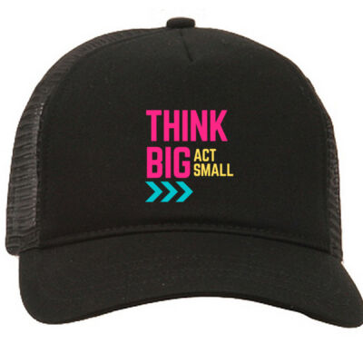 Think Big Act Small Trucker Cap Thumbnail