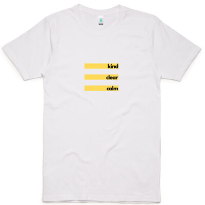 Kind Clear Calm T-shirt Thumbnail