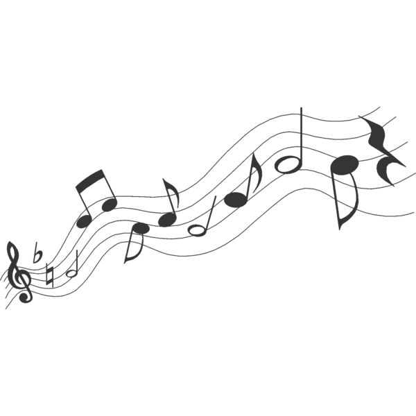 Music notes wavy Thumbnail
