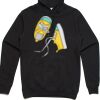 AS Colour Adult Stencil Hoodie Thumbnail