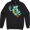 AS Colour Adult Stencil Hoodie Thumbnail