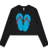 AS Colour Long Sleeve Crop Thumbnail